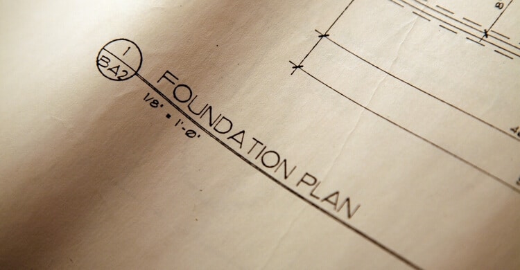 Picture of foundation plans