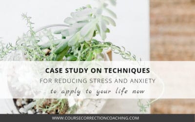 Case Study On Techniques for Reducing Stress and Anxiety