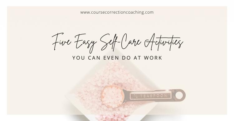 5 Easy Self-Care Activities Featured Image